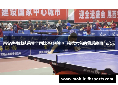 西安乒乓球队荣登全国比赛经验排行榜第六名的背后故事与启示